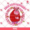 Embarrassment Inside Out Christmas PNG, Inside Out 2 Cartoon Merry Christmas Checkered Circle PNG