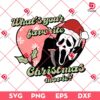 Ghostface Scream Christmas Movie SVG PNG, What Your Favorite Christmas Movie PNG SVG, Horror Xmas SVG PNG