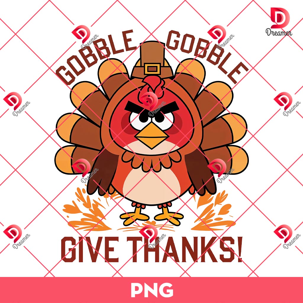 Gooble Gooble Give Thanks PNG, Angry Birds Tukey PNG