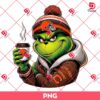 Grinch Cleveland Browns PNG, Grinchmas Drinks Coffee Browns NFL Football PNG