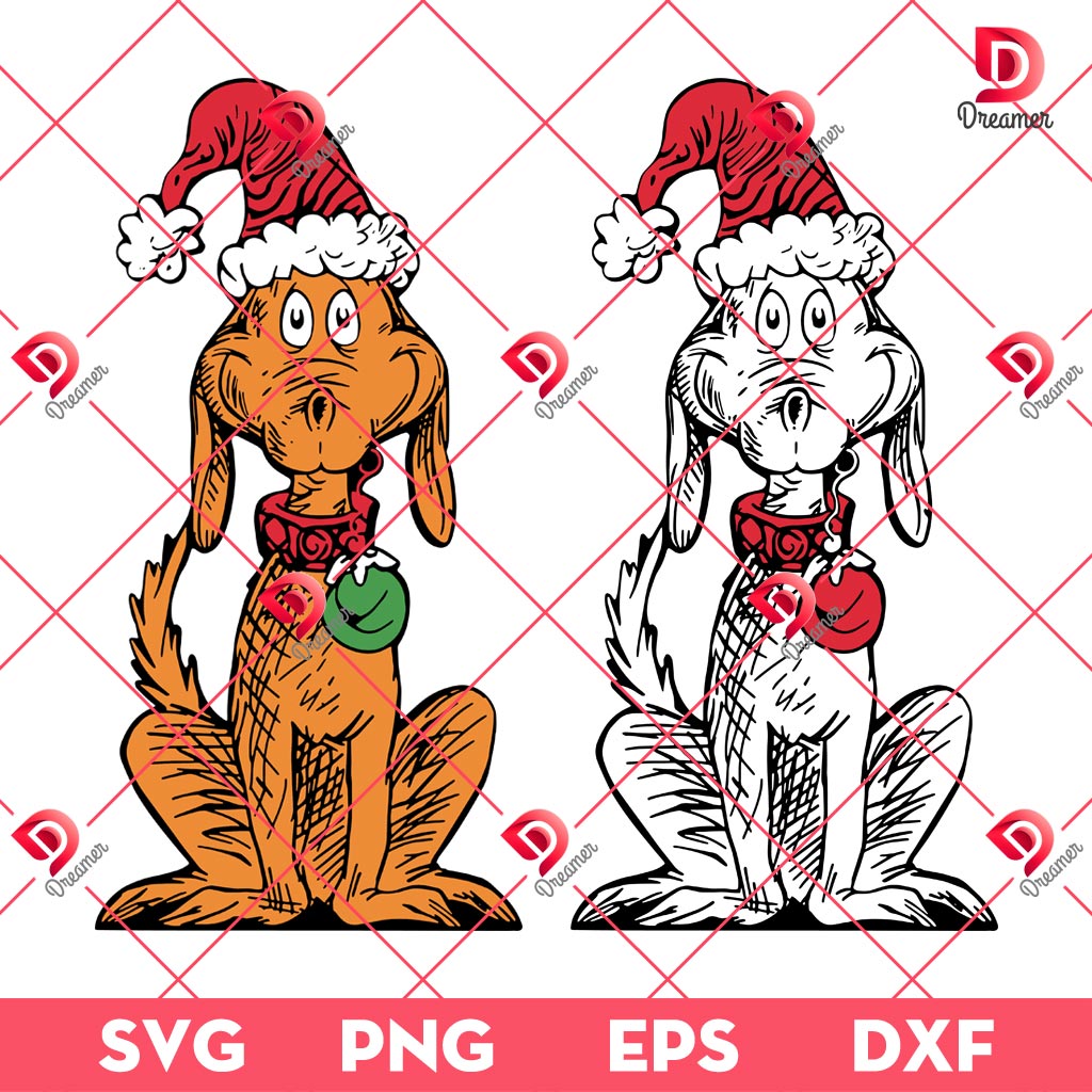 Grinch Dog Christmas SVG PNG, Movie Cartoon Christmas SVG PNG