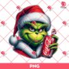Grinch Drinks Cocacola PNG, Merry Grinchmas PNG