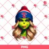 vGrinch Lady Texas Rangers Baseball PNG, MLB Grinchmas Rangers Team PNG