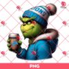 Grinchmas Detroit Lions PNG, Grinch Coffee NFL Lions Football PNG