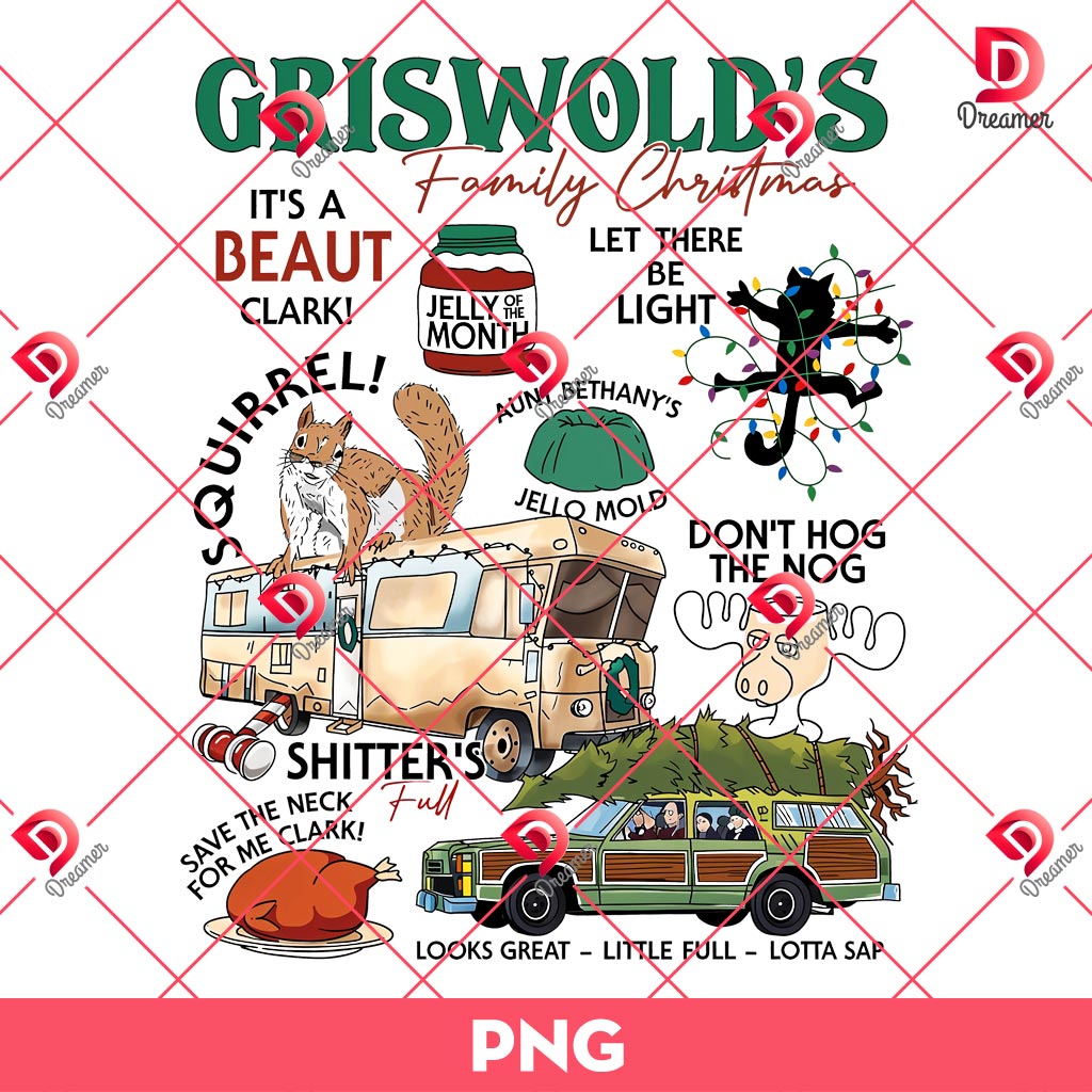 Griswold Christmas PNG, National Lampoons Christmas Vacation PNG