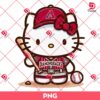 Hello Kitty Baseball Arizona Diamondbacks PNG, MLB Hello Kitty Diamondbacks Player PNG