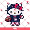 Hello Kitty Houston Texans Football Player PNG, NFL Kitty Texans Team PNG