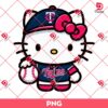 Hello Kitty Minnesota Twins Player PNG, MLB Baseball Hello Kitty Twins PNG