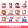 Hello Kitty Zodiac Signs PNG Bundle