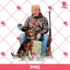 Hunting Trump Holding A Beer PNG, Presidential Race 2024 PNG