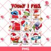 Inside Out 2 Characters Christmas PNG, To Day I Feel Christmas Light PNG