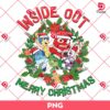 Inside Out Merry Christmas PNG, Xmas Inside Out 2 Characters PNG