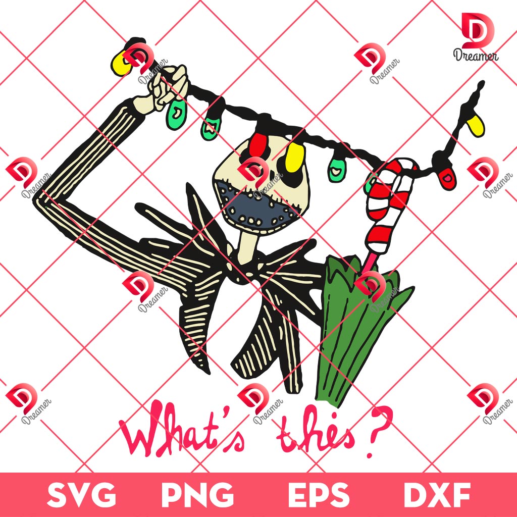 Jack Skellington Nightmare SVG PNG, Nightmare Before Christmas Movie SVG PNG