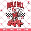 Jingle Bell Skeleton Rocking SVG PNG EPS DXF, Merry Christmas Skeleton Santa SVG PNG