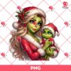 Mama Grinch And Son PNG, Merry Christmas Mother Grinch PNG