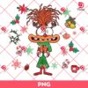 Merry Christmas Anxiety Inside Out PNG, Disney Movie Inside Out Christmas PNG