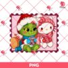 Merry Christmas Baby Grinch And Hello Kitty PNG, Grinchmas Kitty PNG