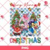 Merry Christmas Inside Out Characters PNG, Cartoon Emotions Friends Christmas PNG