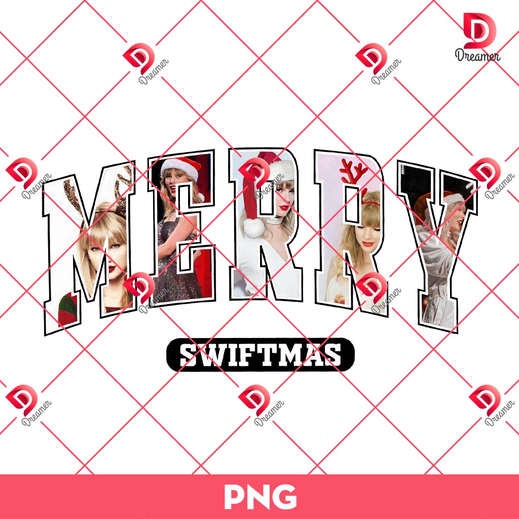Merry Swiftmas PNG, Merry Christmas PNG