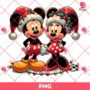 Mickey Minnie Christmas PNG, Disney Mouse Friends Christmas 2024 PNG