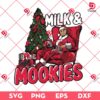 Milk And Mookies Christmas Tree SVG PNG, Merry Christmas SVG PNG EPS DXF