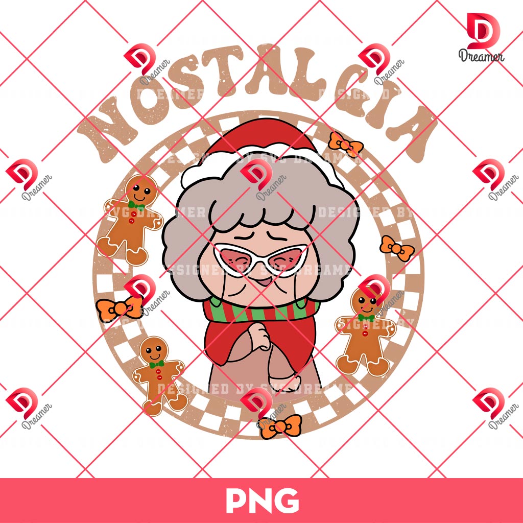 Nostalgia Inside Out Christmas PNG, Inside Out 2 Cartoon Merry Christmas PNG