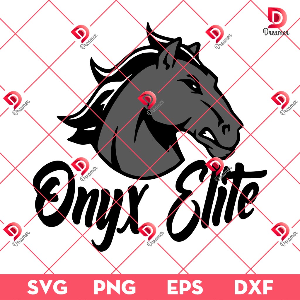 Onyx Elite Horse SVG PNG EPS DXF