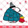 Peanuts Snoopy Cartoon SVG PNG, Snoopy Winter Puffer Jacket SVG PNG