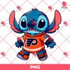 Philadelphia Flyers Disney Stitch PNG, Stitch NHL Hockey Sport PNG