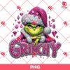 Pink Rhinestone Christmas PNG, Gemstone Mean Guy Christmas Movies PNG