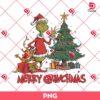 Retro Christmas Characters PNG, Merry Grinchmas PNG