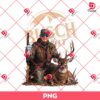 Retro Trump Hunting Deer Funny Beer Drinking Beer Hunting PNG, Presidential 2024 PNG