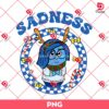 Sadness Inside Out Christmas PNG, Inside Out 2 Cartoon Merry Christmas PNG
