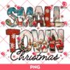 Small Town Christmas PNG, Vintage Christmas PNG, Highland Cow Christmas PNG