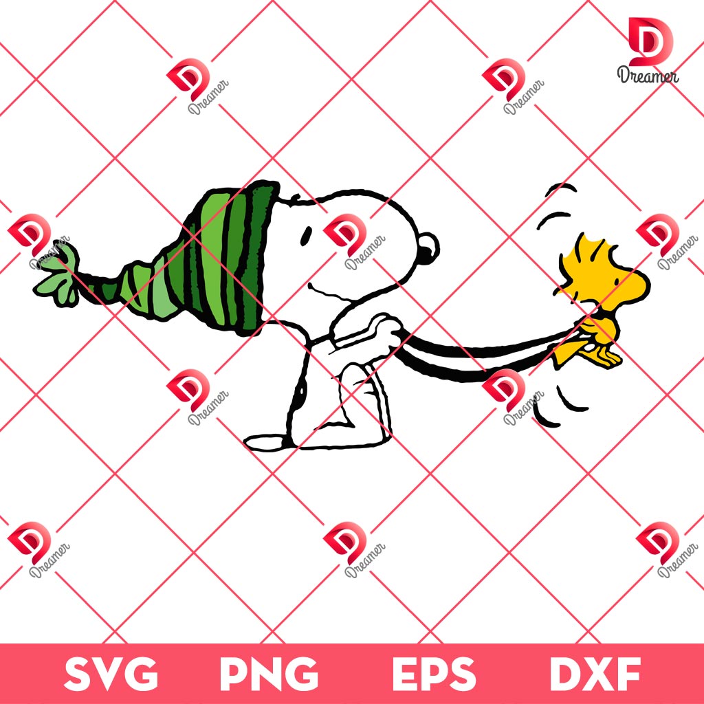 Snoopy And Woodstock SVG PNG, Peanuts Cartoon SVG PNG