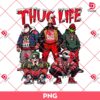 Thug Life Christmas PNG, Christmas Movie Characters PNG