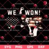 Trump We Won SVG PNG, Wins Inauguration 47 Trump President SVG PNG, US President 2025 Election SVG PNG