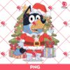 Bandit Heeler Christmas PNG, Bandit Heeler Santa Claus PNG, Bluey Merry Christmas 2024 PNG