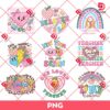 Bundle Teacher Valetine's Day PNG, Teacher Love PNG Bundle