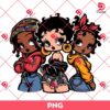 Chicana Betty Boop PNG, Cute Cartoon Betty Boop PNG