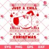 Chill Guy Merry Christmas SVG PNG, Xmas Chill Guy PNG SVG