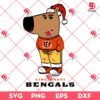 Chill Guy NFL Cincinnati Bengals SVG PNG, Im Just A Chill Guy Football Bengals Team Christmas SVG PNG