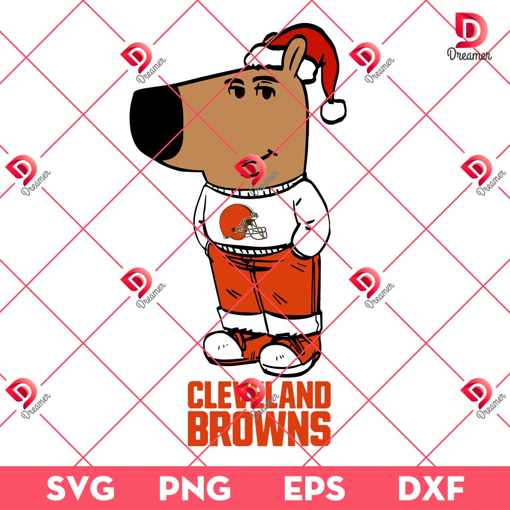 Chill Guy NFL Cleveland Browns SVG PNG, Im Just A Chill Guy Football Browns Team Christmas SVG PNG