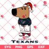 Chill Guy NFL Houston Texans SVG PNG, Im Just A Chill Guy Football Christmas SVG PNG