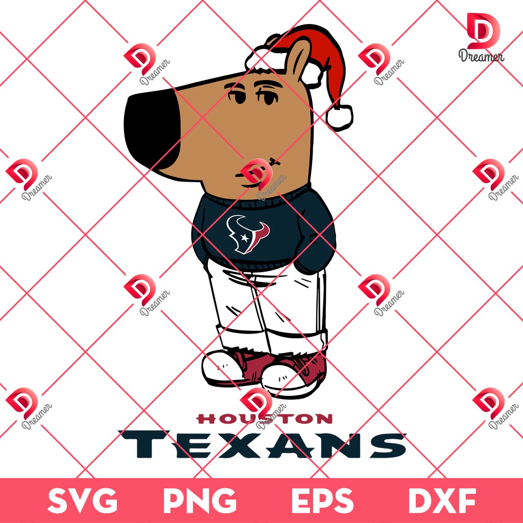 Chill Guy NFL Houston Texans SVG PNG, Im Just A Chill Guy Football Christmas SVG PNG