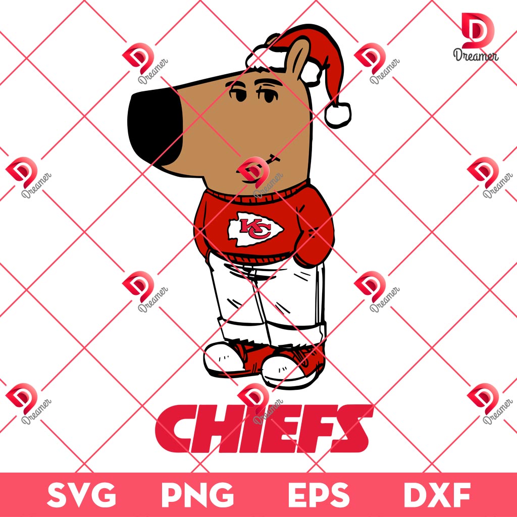 Chill Guy NFL Kansas City Chiefs SVG PNG, Im Just A Chill Guy Football Christmas SVG PNG