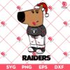 Chill Guy NFL Las Vegas Raiders SVG PNG, Im Just A Chill Guy Football Raiders Team Christmas SVG PNG