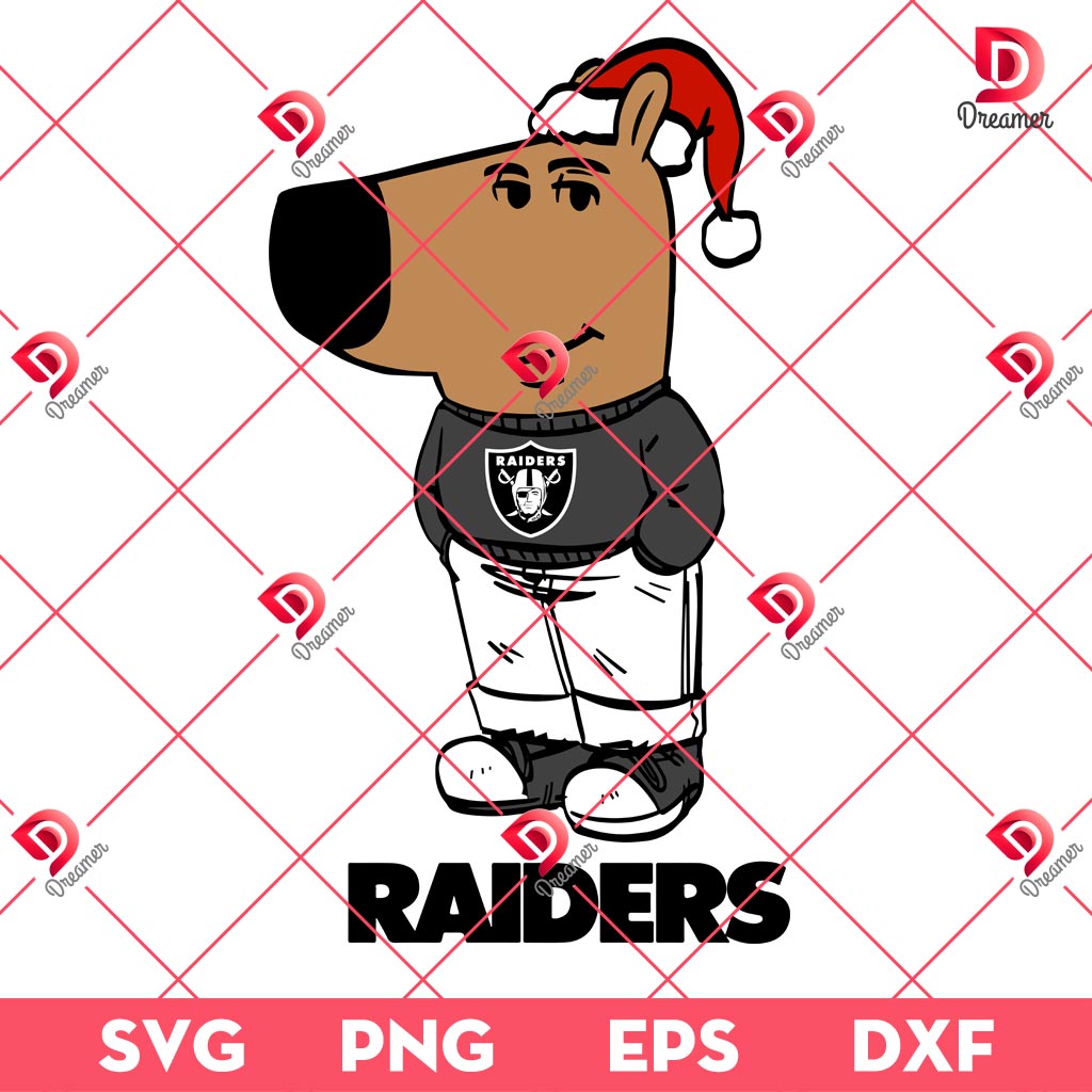 Chill Guy NFL Las Vegas Raiders SVG PNG, Im Just A Chill Guy Football Raiders Team Christmas SVG PNG
