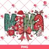 Christmas Mama Coquette PNG, Christmas Coquette Bow PNG
