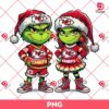 Couple Grinch Kansas City Chiefs PNG, NFL Football KC Chiefs Grinchmas PNG
